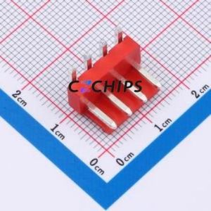 BX-VH3.96-4PWZ-R Wire-to-<b>Board</b> <b>Pin</b> Header Bent Lead Through Hole,P=3.96mm Connector 1x4P 3.96mm Right Angle Insert VH - Product Image 1