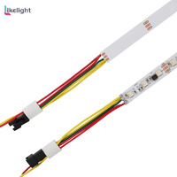 Venta al por mayor RGBW Direccionable Led Strip 12V 24V Digital 60 LEDS/M Impermeable UCS2904 Programable TM1814 LED Strip Light