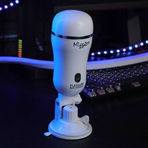 Taschengroßer Freihändiger Elektrischer Masturbator für Männer mit Vibration und <span class=keywords><strong>Dildo</strong></span> - Erwachsenen-Sexspielzeug - Product Image 1