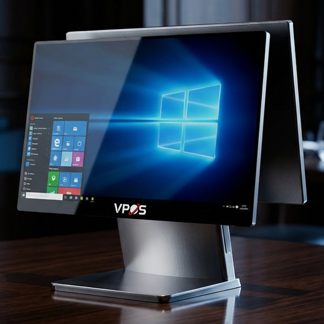 Industrial Grade Aluminum Alloy POS Terminal 15.6 Inch Dual Screen Touch POS PC for Hospitality