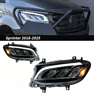 AURON Nuevo Conjunto de Faros Delanteros LED de 12V 6000K 36W 6000 lm para Sprinter 2019-2025, Luces de Circulación Diurna, Faros Delanteros de Repuesto - Product Image 4