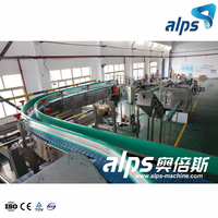 Ligne de production de machines de remplissage, de scellage et d'emballage entièrement automatiques pour boissons gazeuses en canettes, machine à jus de fruits