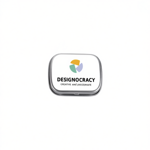 Designocracy Confezione da 10 Scatole Metalliche per Caramelle, Regalo Promozionale Personalizzabile con Logo per Eventi e Branding - Product Image 2