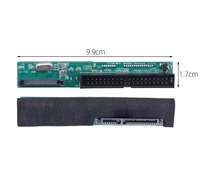 Adaptador SATA a IDE 2,5 "SATA hembra a 3,5" IDE macho convertidor 40 PIN Puerto 1.5Gbs 2,5 a 3,5 IDE soporte ATA 133 100 HDD CD DVD