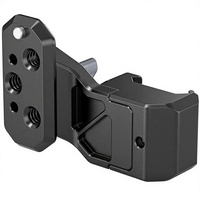 Adaptateur d'extension de poignée latérale en alliage d'aluminium léger Smallrig avec pince NATO et rails pour cages 4458