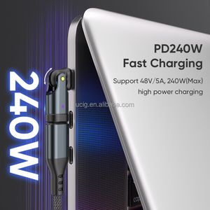 240W Type C Mini <strong>Adapter</strong> | 48V/5A Fast Charging &amp; Data Transfer <strong>USBC</strong> PD240W Connector <strong>Adapter</strong> - Product Image 1