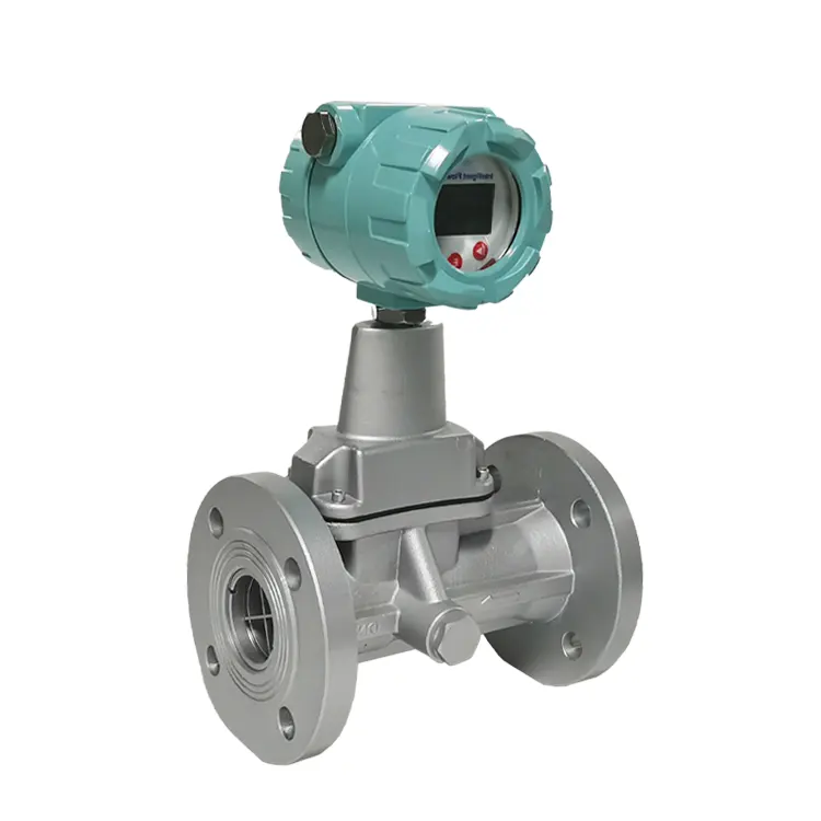 Smart Digital High Quality Ex-proof 4-20mA Precession Vortex Gas Flow Meter with T&P Compensation