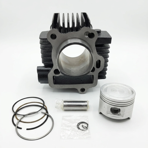 Kit de bloc-cylindre de moteur de moto TVS Centra de haute qualité, taille standard 58 mm, avec piston, jeu de segments, axe et circlip conformes aux normes OEM - Product Image 2
