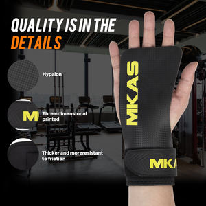 LADYGLOW Hypalon kauçuk süper Anti kayma ağırlık kaldırma jimnastik sapları Palm koruyucu Hypalon spor sapları - Product Image 2