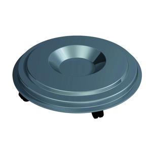 Base de chariot à roulettes pour porte-sac DIAM. 56CM - Product Image 1