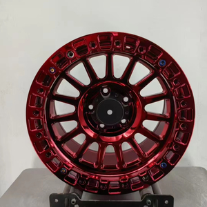 Nuevas llantas deportivas HRW PROJECT de aleación de aluminio forjado, diseño cóncavo plateado, 17x9, PCD 6x139.7, ET10, ajuste universal para automóvil, 3 años de garantía. - Product Image 1