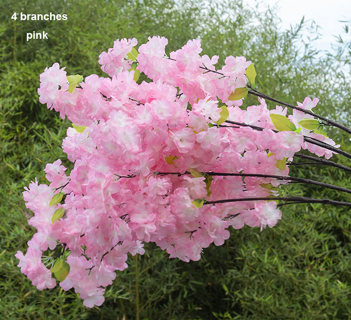 4 branches roses