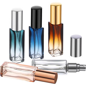 High Quality New Empty <b>Small</b> Frosted Perfume Atomizer Spray <b>Glass</b> <b>Bottle</b> Black Perfume Spray <b>Bottle</b> 10ml - Product Image 1