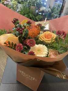 Boîte à fleurs en carton ondulé haut de gamme pour la fête des mères et la Saint-Valentin, boîte à fleurs durable pour livraison à emporter, boîte à bouquet pour <span class=keywords><strong>fleuriste</strong></span> - Product Image 4
