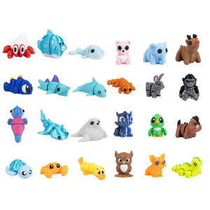 Juego de Juguetes Promocionales de Impresión 3D: Lindos Juguetes de Animales Pequeños Impresos en 3D con Múltiples Articulaciones para Niños en Varios Colores - Product Image 2