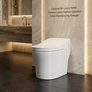 WC intelligent MWD à commande vocale moderne, 110V norme US, chasse d'<span class=keywords><strong>eau</strong></span> automatique à capteur, bidet intelligent pour projets hôteliers OEM - Product Image 3