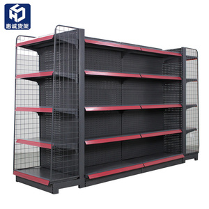 Estantes de exhibición Estantes de supermercado Estante de góndola Etagere Boutique Artículos de comestibles Foodmart Racks Estante de exhibición de supermercado - Product Image 2