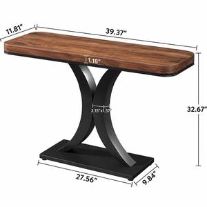 Industrial Wood Finish <b>Table</b> Top with <b>Rustic</b> Surface for Dining Coffee Desk and Commercial Furniture Applications - Product Image 3