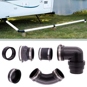 Sistema de Conexión de Drenaje para Autocaravanas AromaNano, Kit de Adaptador de Acoplamiento Deslizante, Conexiones de Manguera de Drenaje para Autocaravanas de 3 Pulgadas, PVC Fernco - Product Image 4