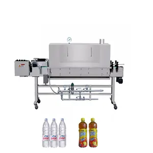 High performance steam shrink tunnel labeling machine with steam generator