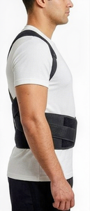Faja Lumbar de Neopreno Flexible, Corrector de Postura, Transpirable, Cómodo, Plegable, Portátil, con Cierre de Gancho y Bucle - Product Image 2