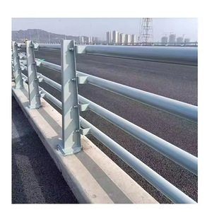 Pont anti-chute garde-corps en acier inoxydable pont d'autoroute barrière de sécurité routière pont barrière anti-collision panneau de clôture métallique - Product Image 6