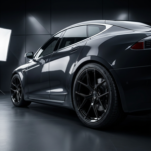 Jantes forgées XINGTU 1PC Shadow Chrome Black compatibles avec Tesla Model 3 Model S Plaid Model Y <span class=keywords><strong>Porsche</strong></span> - Product Image 2