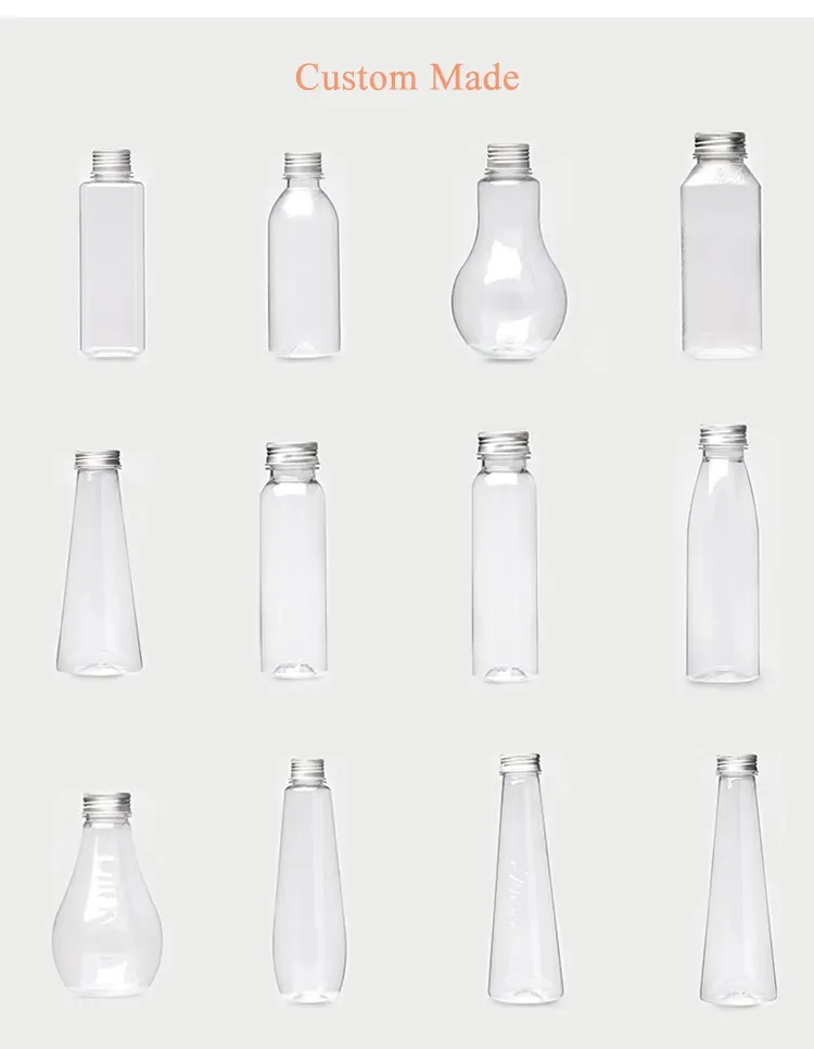 Garrafa longa resistente para o pescoço, 1ltr garrafas plásticas 750 ml, tampa impermeável para bebidas, plástico de animais de estimação