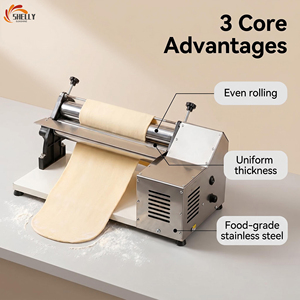 <span class=keywords><strong>Laminoir</strong></span> à pâte électrique commercial automatique en acier inoxydable 110/220V pour boulangerie et pâtisserie, moulin à farine - Product Image 2