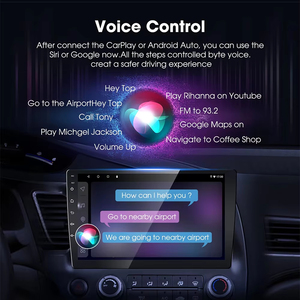 2 DIN 9 inch màn hình cảm ứng âm thanh xe hơi hệ thống định vị 2 DIN radio tự động Android đài phát thanh xe đa phương tiện <span class=keywords><strong>Video</strong></span> <span class=keywords><strong>Player</strong></span> - Product Image 4