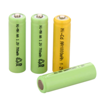 Produsen Baterai Ni-MH Profesional AAA,AA,2/3AA,A,SC,4/5SC,C,D,17670,18670 1.2V 2.4V 3.6V 4.8V 6V 7.2V 8.4V 9.6V 10.8V 12V
