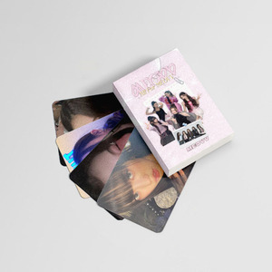 50 pièces/ensemble Cartes KPOP MEOVV en boîte laser, cartes Lomo double face, cartes postales selfie Anna Narin Gawon Sooin, cadeaux d'anniversaire pour fans - Product Image 3