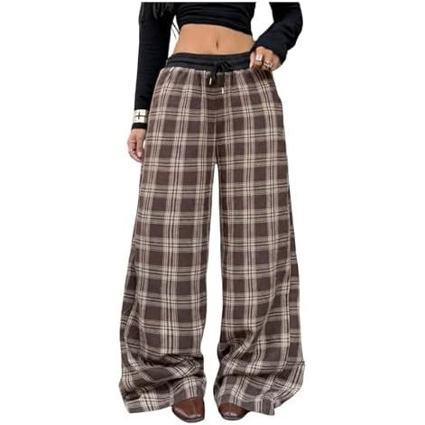 Plaid kaki