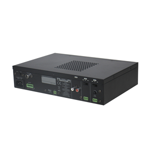 Mezclador <span class=keywords><strong>Amplificador</strong></span> con Reproductor FM de Prioridad para Tarjeta SD, Salida de Altavoz de 100V 70V 4Ohm, Mezclador <span class=keywords><strong>Amplificador</strong></span> de Sonido Comercial Compacto - Product Image 6