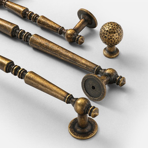 JAYA Retro dolap çinko alaşımlı kapı kolu bronz Modern tasarım kişiselleştirilmiş çekmece kolu ayakkabı dolabı - Product Image 3