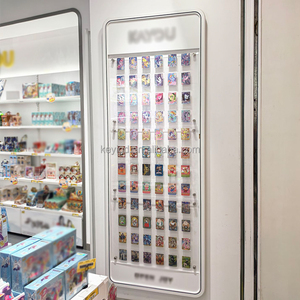 TGC Store <strong>Wall</strong> Mounted Trading Card <strong>Display</strong> Case With White Acrylic Backboard Graded Sports &amp; Baseball Card <strong>Display</strong> Stand - Product Image 1
