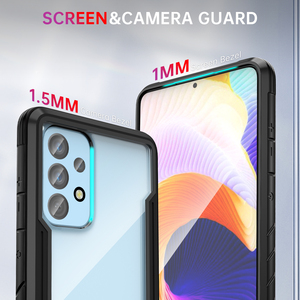 Housse de protection <span class=keywords><strong>intégrale</strong></span> Hybrid Armor pour <span class=keywords><strong>Samsung</strong></span> Galaxy A73 A53 A33 5G <span class=keywords><strong>coque</strong></span> de téléphone antichoc en aluminium - Product Image 4