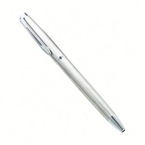 New 1.0Mm Stainless Steel Color Custom Logo Hotel & Bank Business Gift Twist-Action Metal Ballpoint <b>Pen</b> - Product Image 1