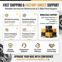 JFG RACING – Kit d'amélioration de frein avant haute performance à prix de gros direct avec accessoire de rotor pour Surron Light Ultra Bee