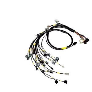 สายรัดเครื่องยนต์ Vortec LS1 1997-2006 GM 4L60E DBC สีแดง/น้ำเงิน <span class=keywords><strong>PCM</strong></span> - Product Image 1