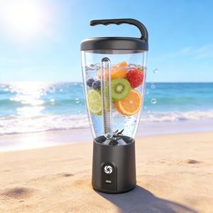 Licuadora Portátil Recargable USB de 150W, Inalámbrica, de Alta Resistencia, para Triturar Hielo, Bajo Ruido, Libre de BPA, 1000ml, Multifuncional, para Smoothies - Product Image 6