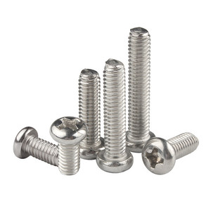 Tornillos de Cabeza Plana M1.2-M8, Grado A2-70, Rosca Estándar Métrica, Acero Inoxidable 304, 100 Piezas/Bolsa - Product Image 2