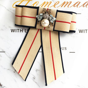 ファッション レディース ブローチ ピン 合金 天然石 装飾リボン ボウ 各種デザイン 結婚式 パーティー 婚約 記念日用 - Product Image 5