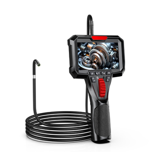 Có khớp nối borescope 4.3 ''ips LCD <span class=keywords><strong>Monitor</strong></span> 1080P HD steerable nội soi Máy ảnh 2-cách khớp nối thăm dò <span class=keywords><strong>IP67</strong></span> đánh giá 3 giờ - Product Image 1