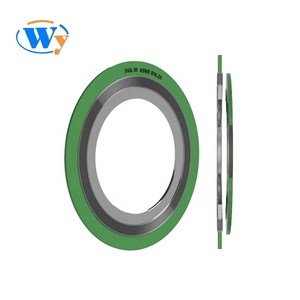 Sme B16.20 फ्लैंज गैसकेट रिंग 304 316 ग्रेफाइट गैसकेट आंतरिक और बाहरी छल्ले 150 lb rf धातु सर्पिल घाव गैसकेट - Product Image 4