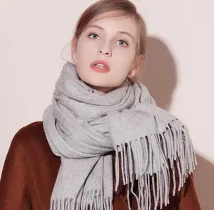 패션 사용자 정의 세련된 캐시미어 선물 스카프 겨울 따뜻한 스카프 세련된