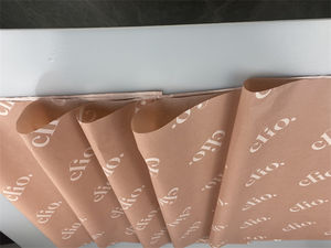 Choix <span class=keywords><strong>de</strong></span> qualité Designs personnalisables Papier d'emballage cadeau hydraté résistant à l'humidité pour vêtements Chaussettes personnalisées pour Noël - Product Image 5