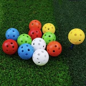 Balles de pickleball durables en PE alvéolé sans bordure, 40/26 trous, 73/74 mm, pour intérieur/extérieur, pour enfants - Product Image 6
