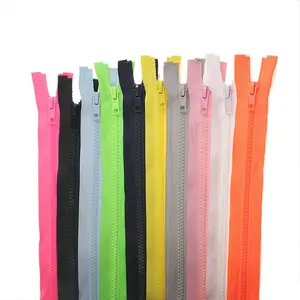 2023 fashion no 5 plastic zippers for garments pocket