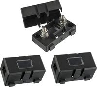 Portafusibles en línea de 12V para coche, motocicleta, Peugeot 206, con fusible de 250A, para riel DIN, SMD, visco, caja de fusibles eléctrica, encendedor solar